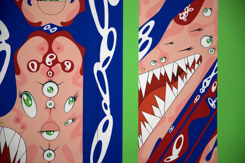 Takashi Murakami The Octopus Eats Its Own Leg MCA Chicago Exhibit