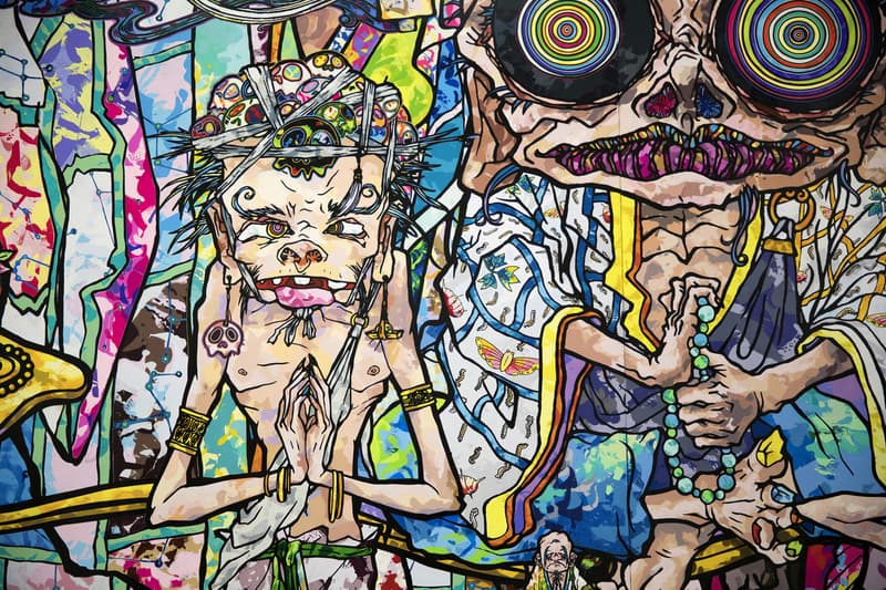 Takashi Murakami The Octopus Eats Its Own Leg MCA Chicago Exhibit