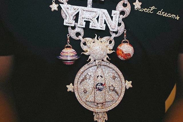 Takeoff's Solar System Chain Is Worth Around $500K | HYPEBEAST