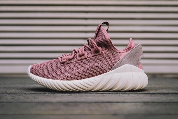 adidas Tubular Doom Soc Primeknit Light Blue Light Pink Colorway Release