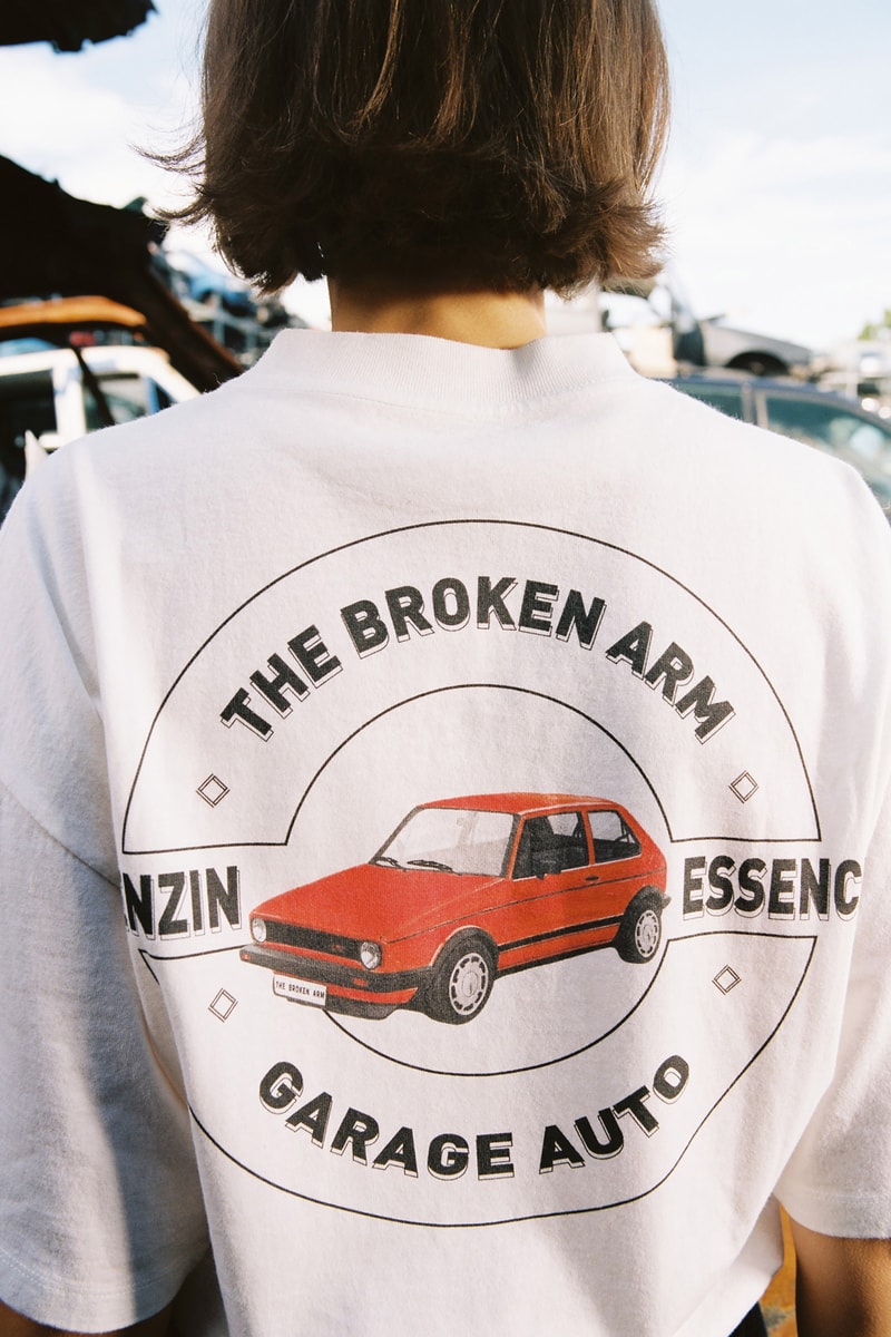 The Broken Arm L'art de L'automobile Arthur Karakoumouchian Clothing Fashion Apparel T-Shirt