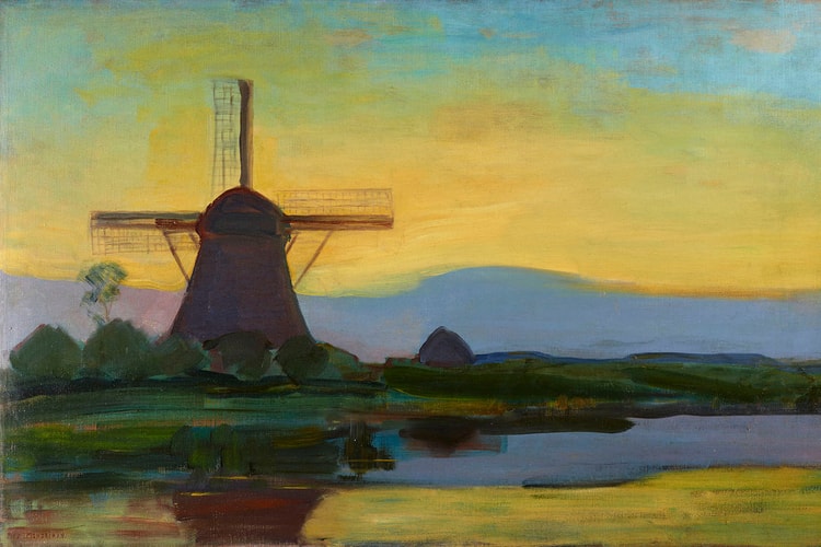 Piet Mondrian's Never-Before-Seen Artwork Is Currently on Display in the Netherlands