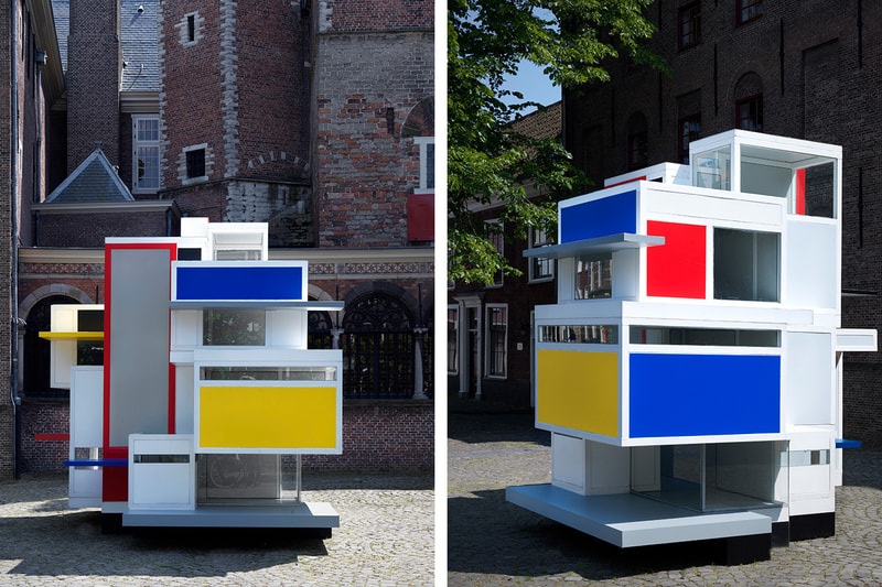 Piet Mondrian The Discovery of Mondrian Exhibit Gemeentemuseum Hague Netherlands Exhibits Installations Sculptures Paintings Art Artwork