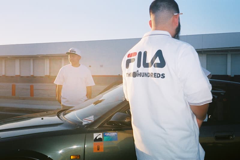 The Hundreds FILA 2017 Summer Drifter Slides Polo Bobby Hundreds Ben Hundreds