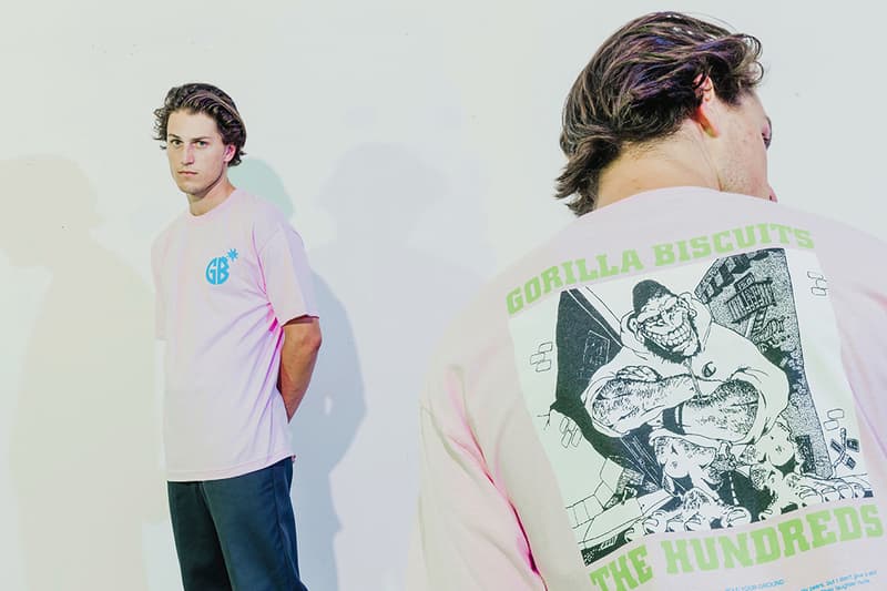 Revelation Records x The Hundreds Collaboration Youth of Today BOLD Gorilla Biscuits Judge Tee Shirt Hoodie Pullover