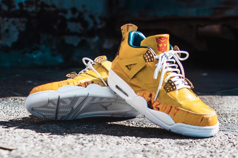 The Shoe Surgeon Transformers Air Jordan 4 Custom Mark Wahlberg