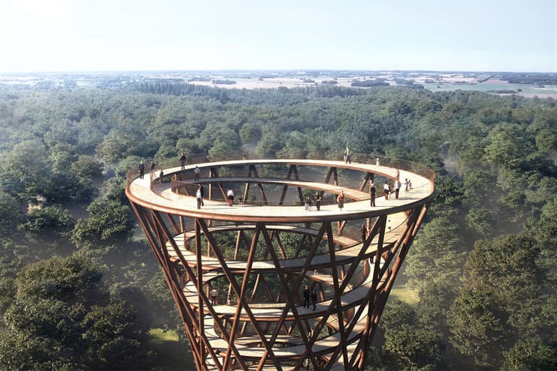 The Treetop Experience Denmark EFFEKT Nature Preserved Forest