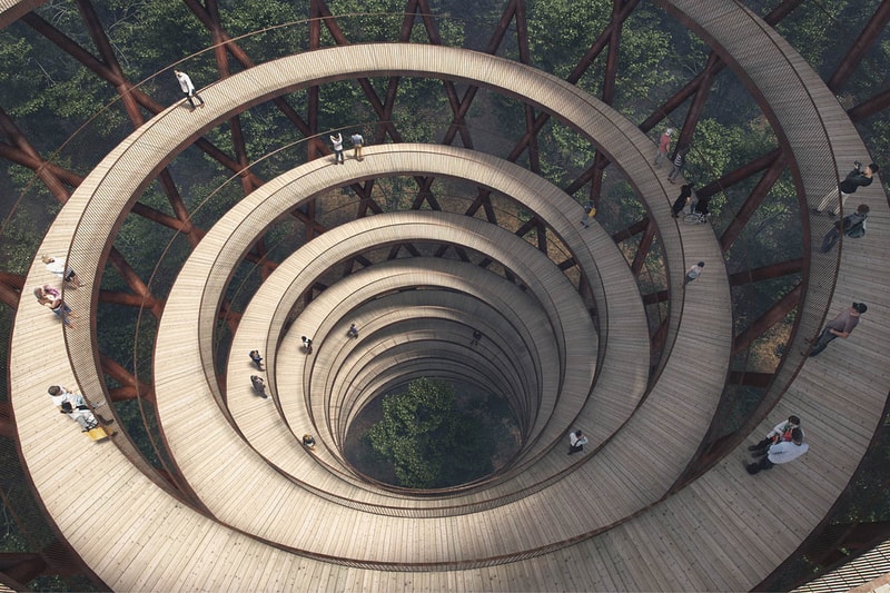 The Treetop Experience Denmark EFFEKT Nature Preserved Forest