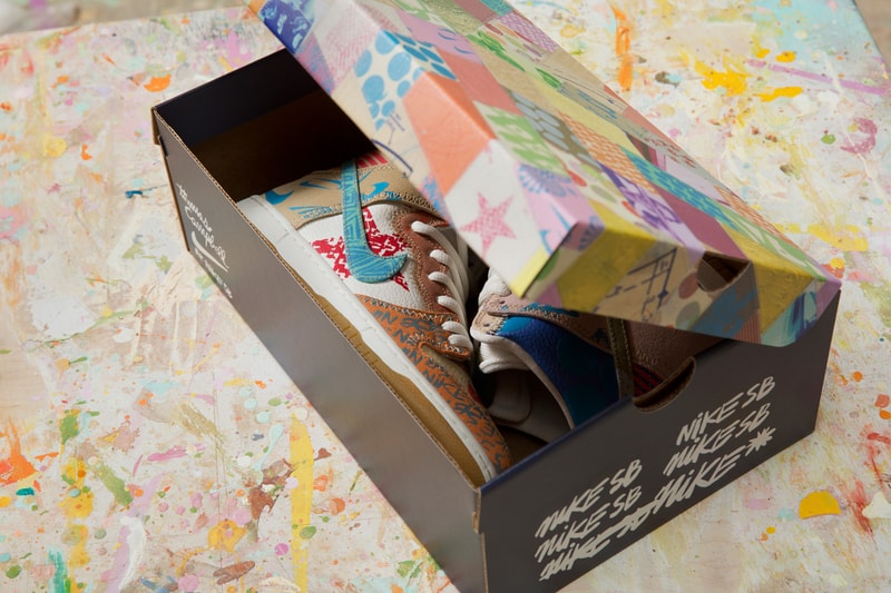 Thomas Campbell Nike SB Dunk High Premium Atlas Exclusive Box