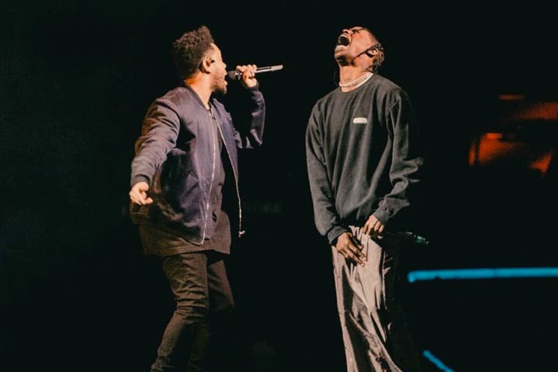 Travis Scott Surprise Appearance The Weeknd 'Starboy'