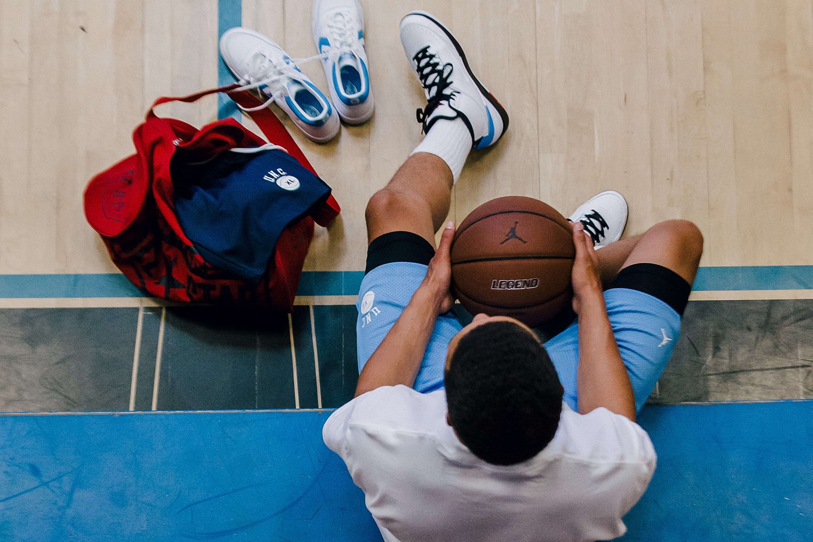 Men's Nike Carolina Blue North Carolina Tar Heels On Court Basketball Shorts