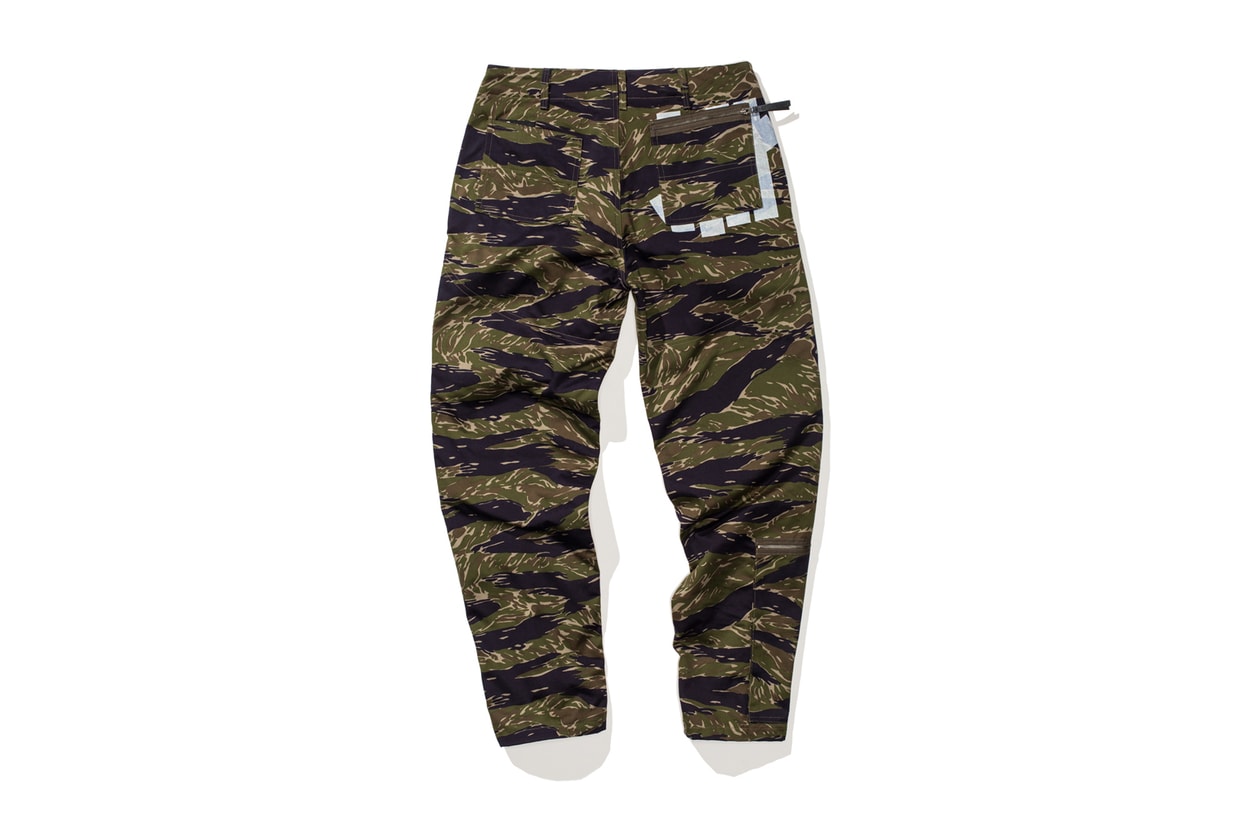 UNDEFEATED UNDFTD GOODENOUGH Tiger Camo Capsule Collection Flight Jacket Flight Pants Hoodie