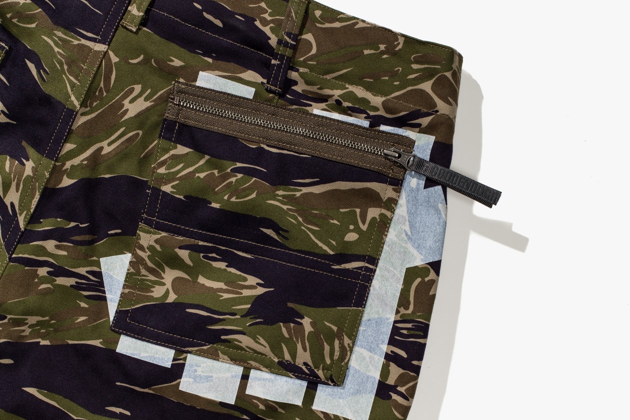 UNDEFEATED UNDFTD GOODENOUGH Tiger Camo Capsule Collection Flight Jacket Flight Pants Hoodie