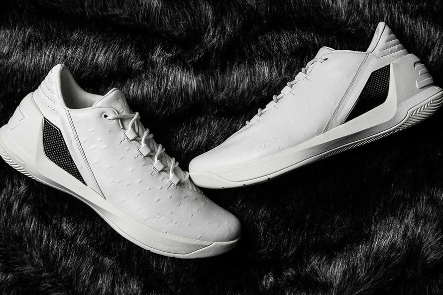 Gepensioneerd Instrument Nationaal Under Armour Curry 3 Low White Ostrich Skin | Hypebeast