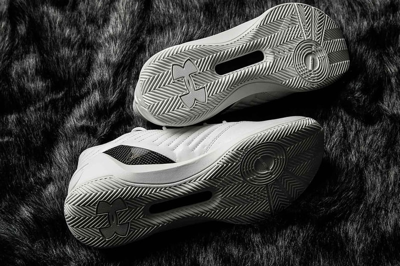 Under Armour Curry 3 Low White Ostrich Skin