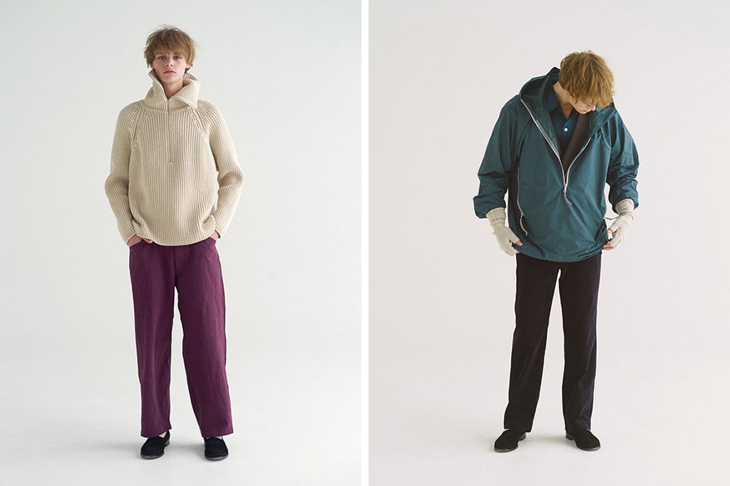 Up and Coming Contemporary Japanese Menswear Labels of 2017 ID DAILYWEAR Scye Wrapinknot AURALEE uru