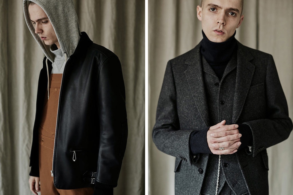 Up and Coming Contemporary Japanese Menswear Labels of 2017 ID DAILYWEAR Scye Wrapinknot AURALEE uru