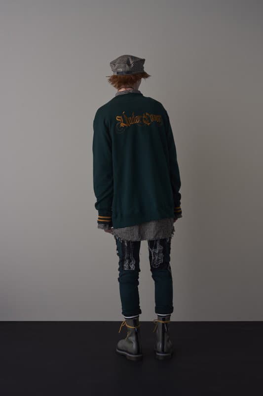 undercover 2018 spring summer collection ss18 cream soda a clockwork orange undercover records tour merch joy division atmosphere german words Jun Takahashi