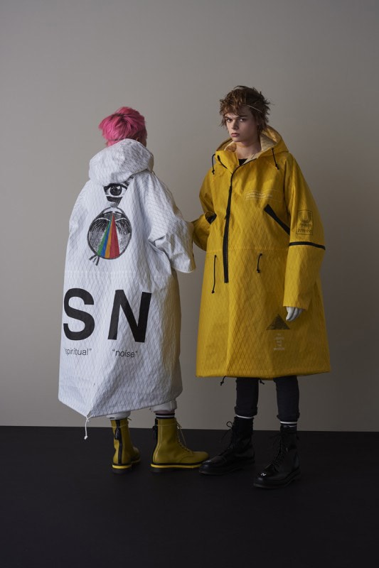 undercover 2018 spring summer collection ss18 cream soda a clockwork orange undercover records tour merch joy division atmosphere german words Jun Takahashi