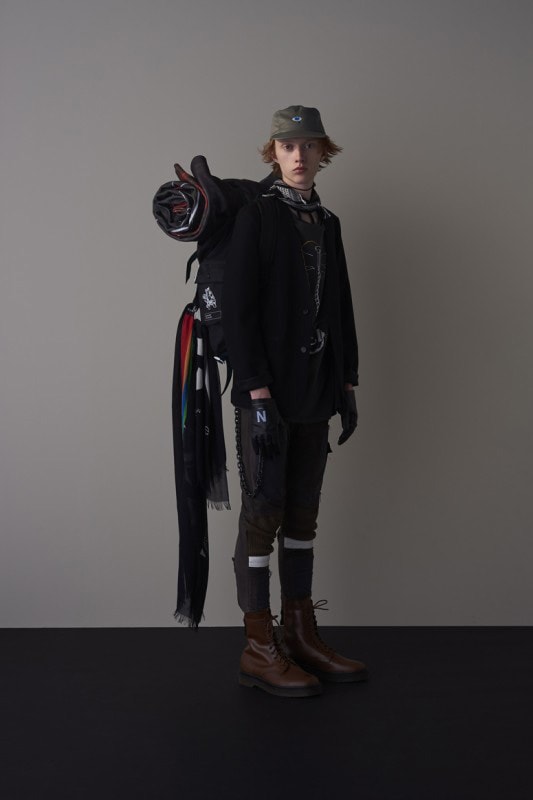 undercover 2018 spring summer collection ss18 cream soda a clockwork orange undercover records tour merch joy division atmosphere german words Jun Takahashi