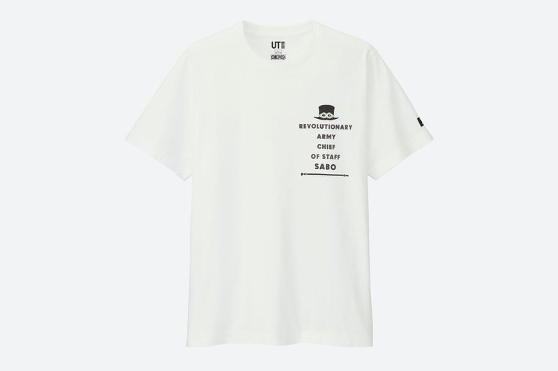 UNIQLO UT One Piece Collaboration 20th Anniversary Monkey D Luffy Ace Chopper