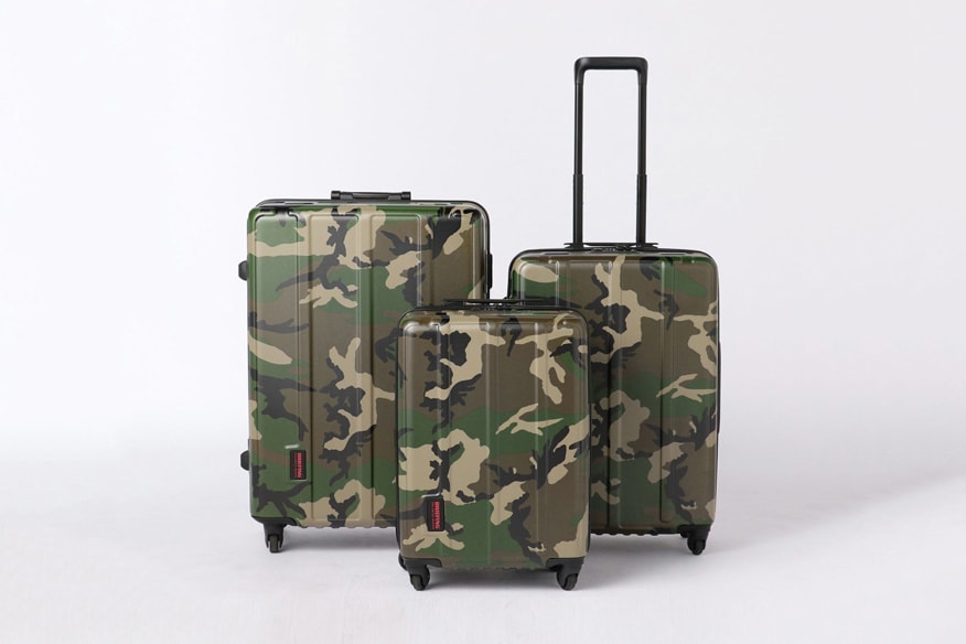 UNITED ARROWS BRIEFING Camo Suitcases