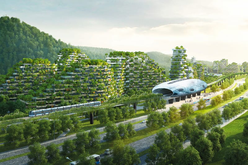 The World's First Vertical Forest City Begins Construction in China