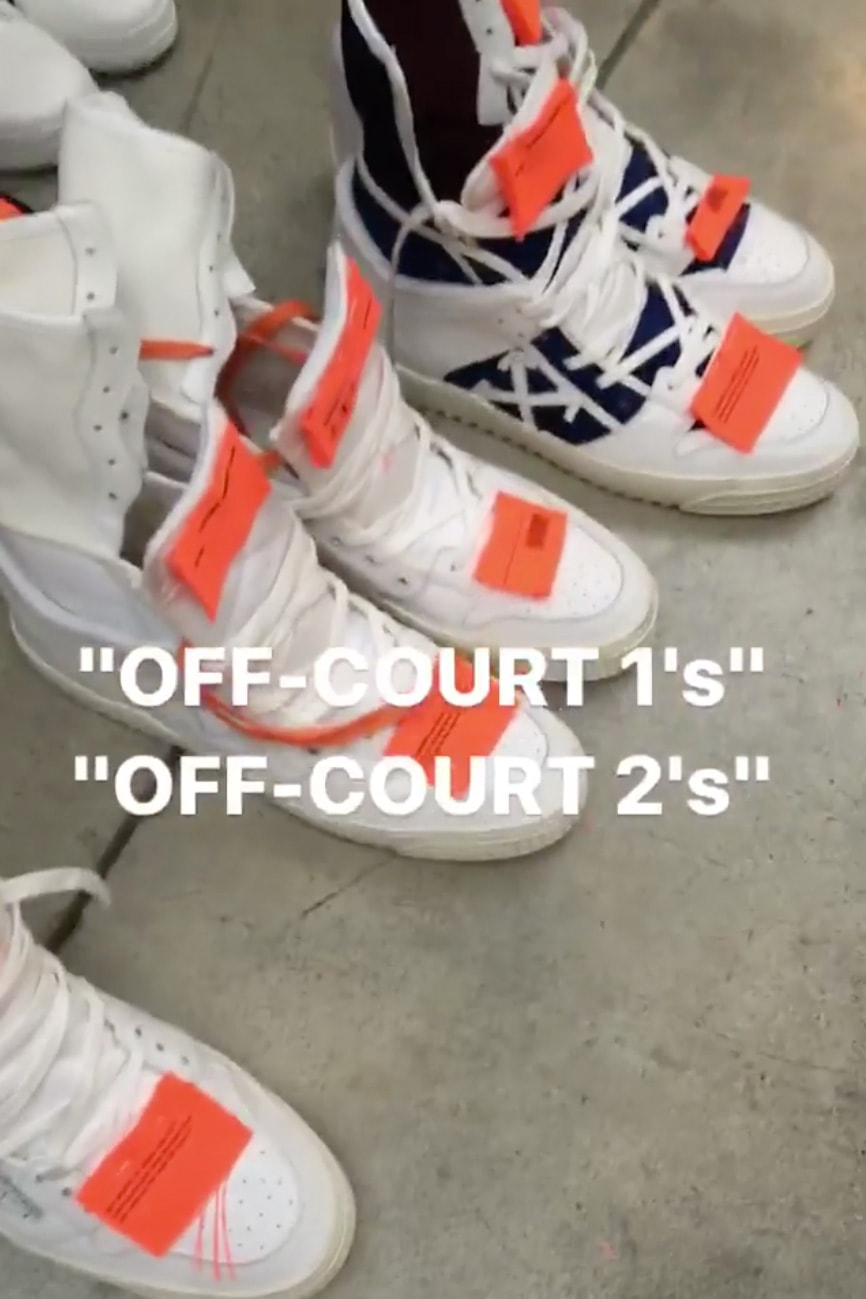 Bloody Osiris Styles OFF-WHITE Off-Court Sneakers