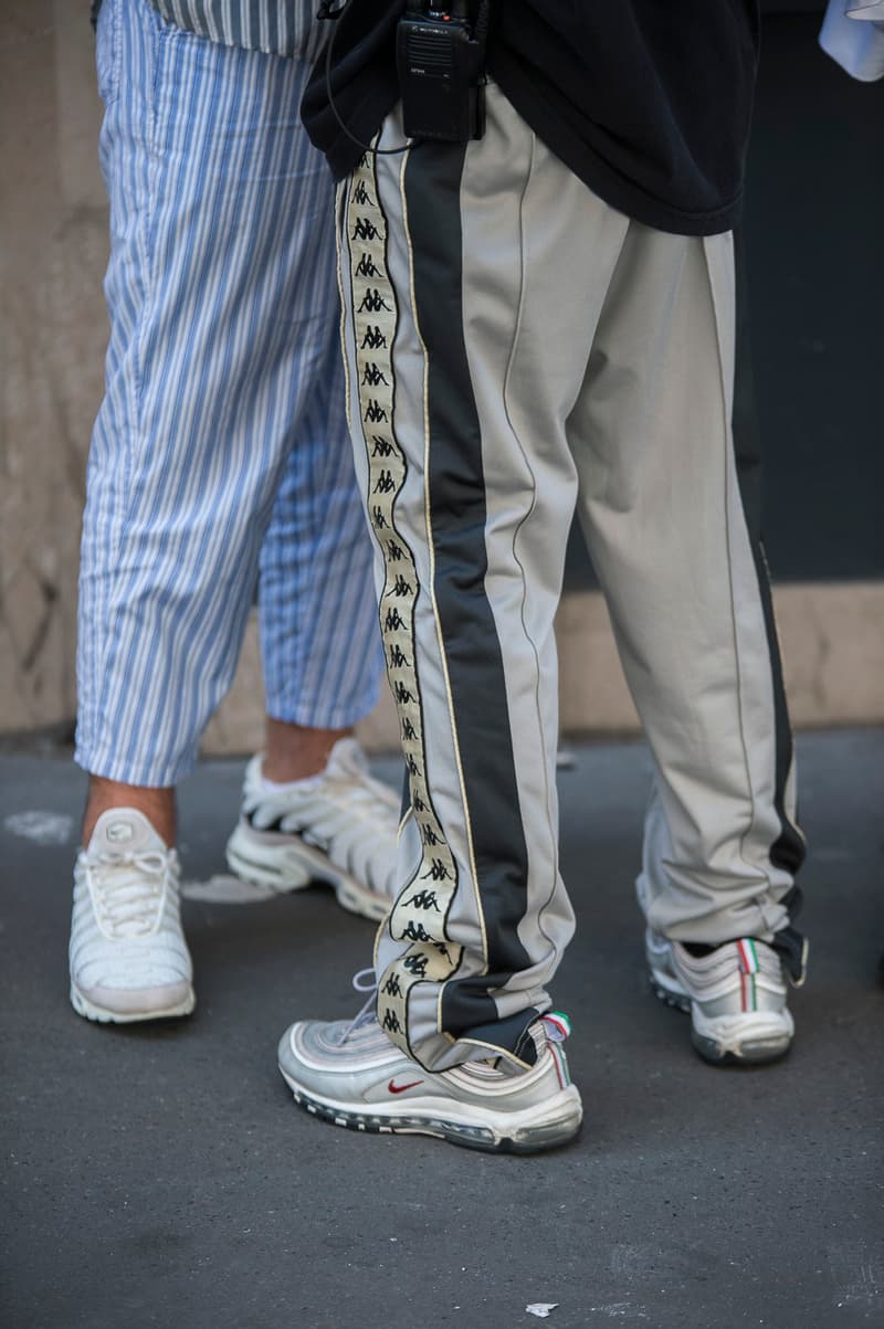 Virgil Abloh and Friends at VLONE Show For Street Style