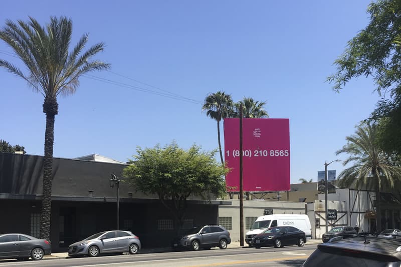 Anti Social Social Club Billboards LA Pop-Ups Neek Lurk