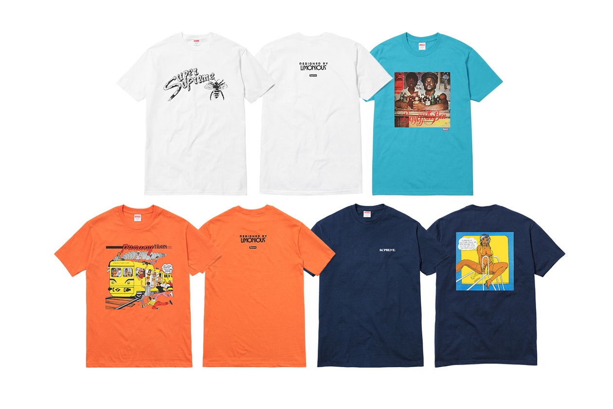 슈프림 윌프레드 리모니우스 협업 티셔츠 Supreme Wilfred Limonious T-shirts Collection
