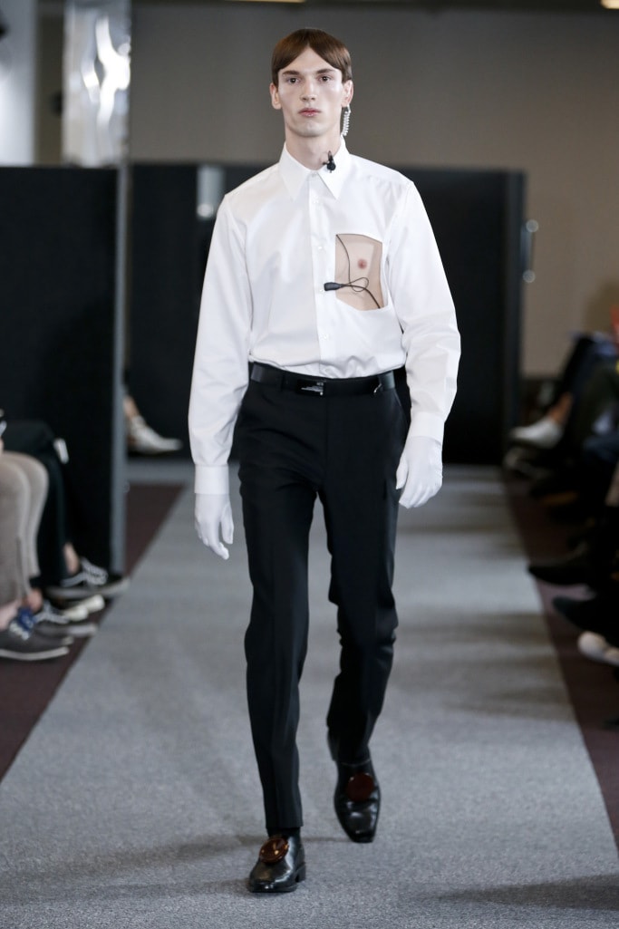 Xander Zhou 2018 Spring/Summer Collection Runway Show London Fashion Week Men's