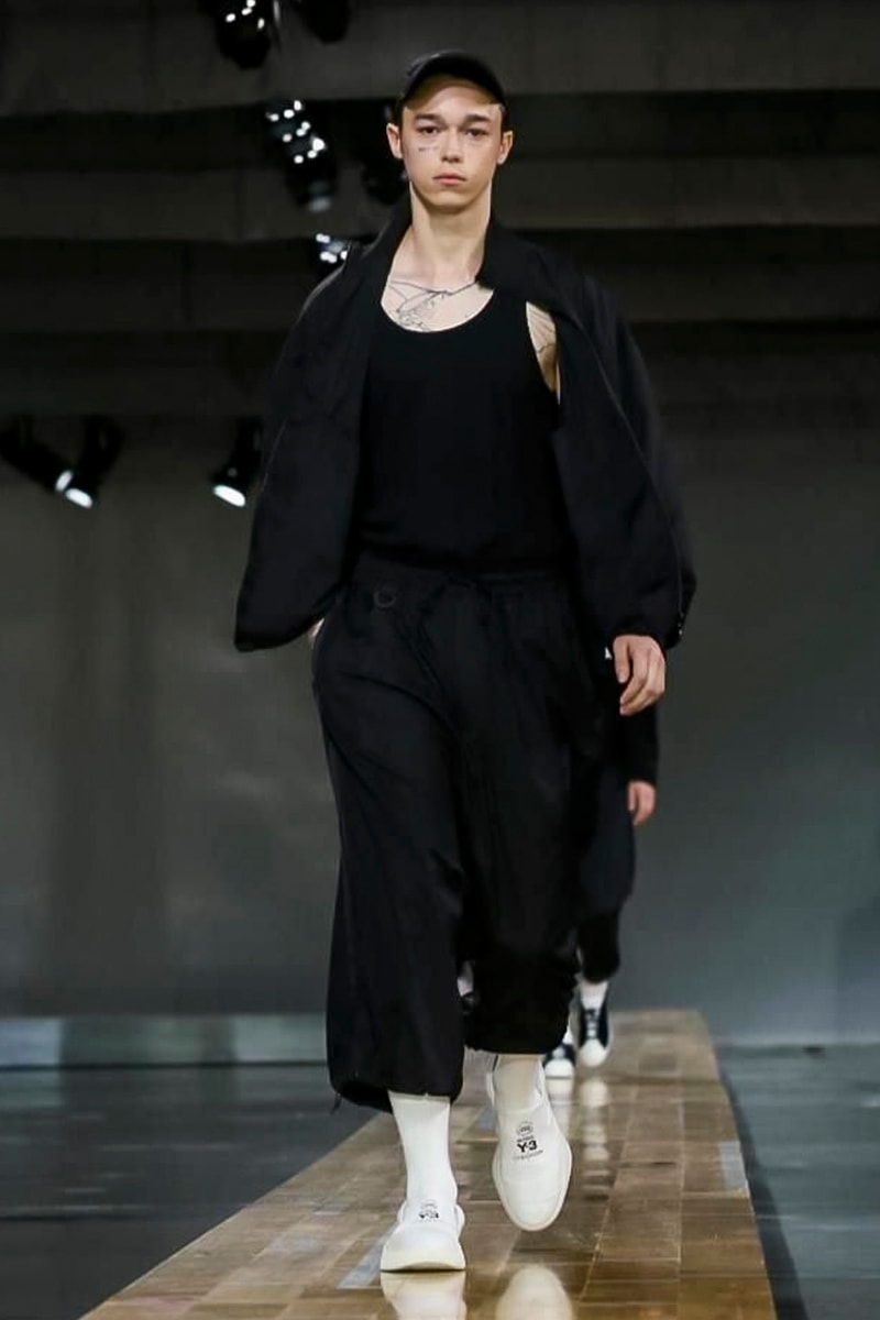 Y-3 2018 Spring/Summer Collection Paris Fashion Week Men's
