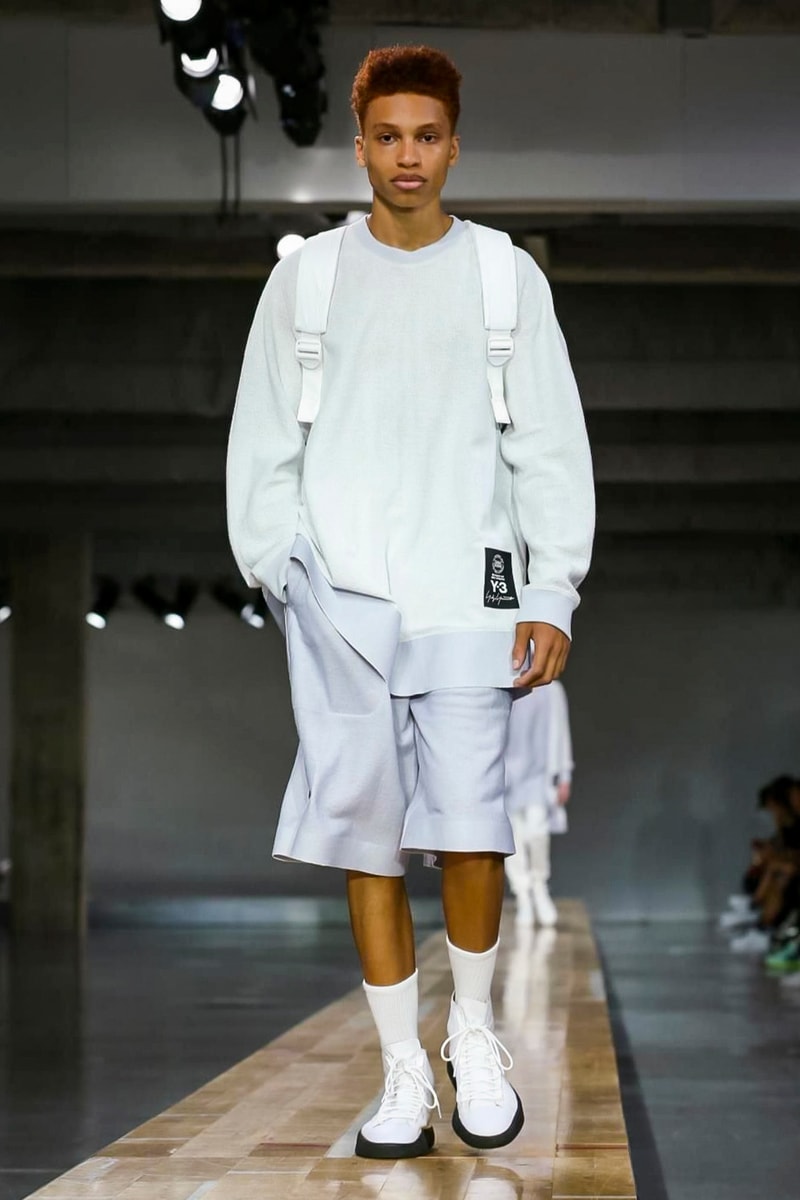 Y-3 2018 Spring/Summer Collection Paris Fashion Week Men's