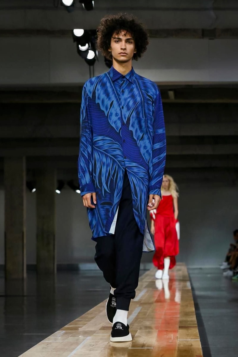 Y-3 2018 Spring/Summer Collection Paris Fashion Week Men's