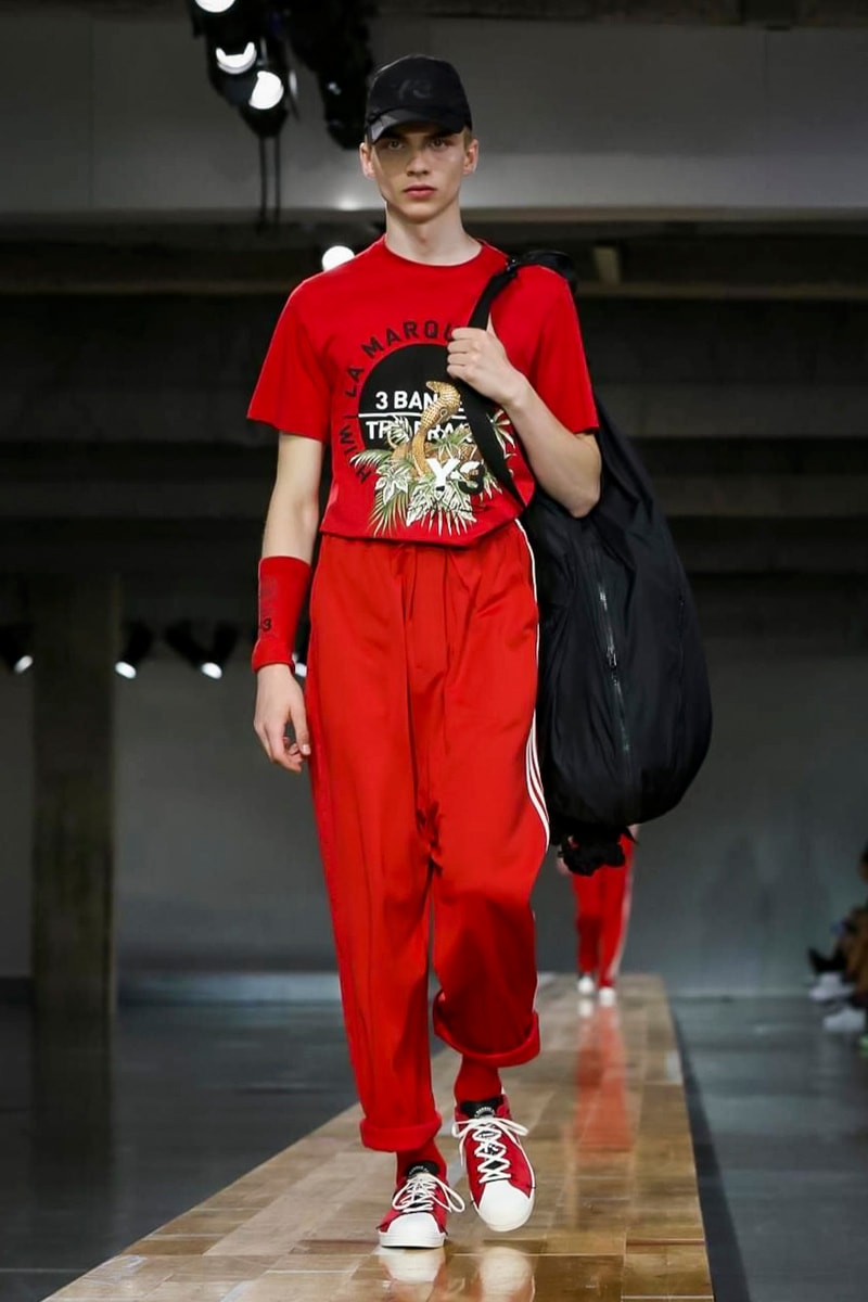 Y-3 2018 Spring/Summer Collection Paris Fashion Week Men's