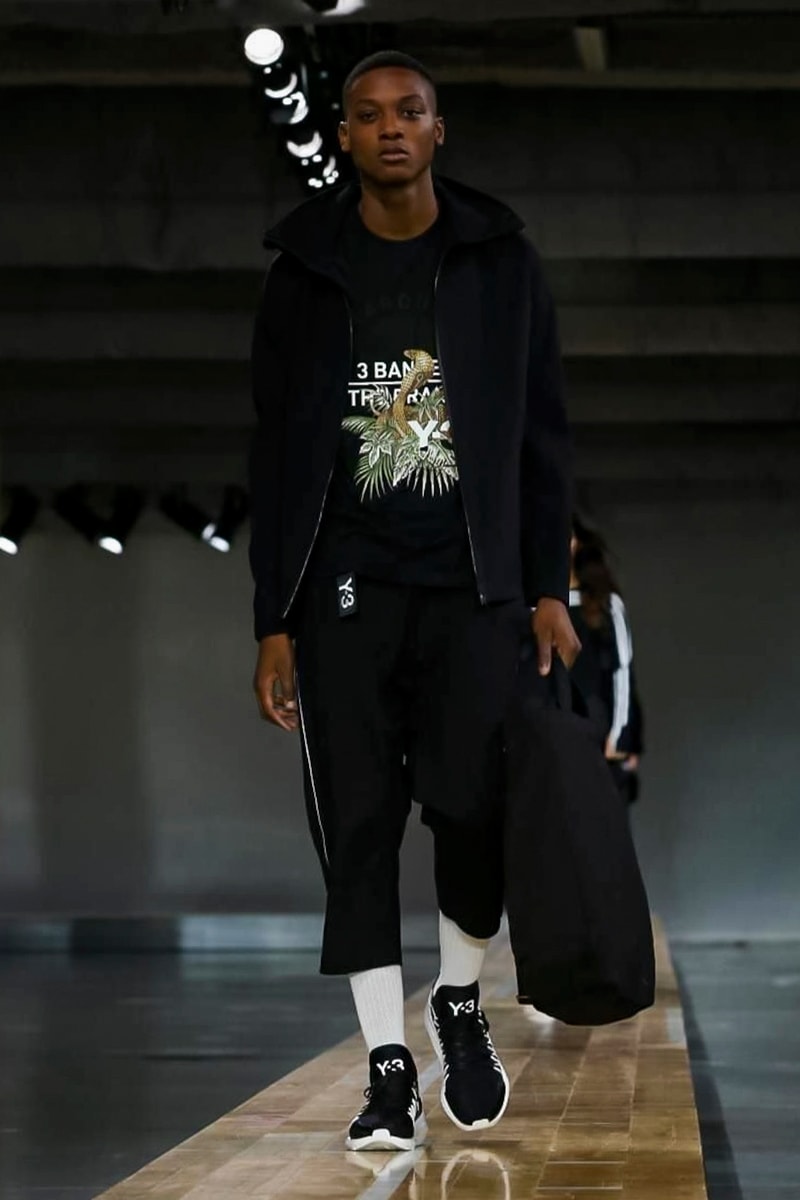 Y-3 2018 Spring/Summer Collection Paris Fashion Week Men's