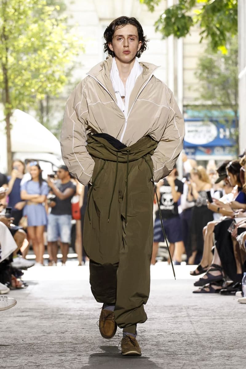 Y/Project 2018 Spring/Summer Paris Fashion Week Men's Runway Show