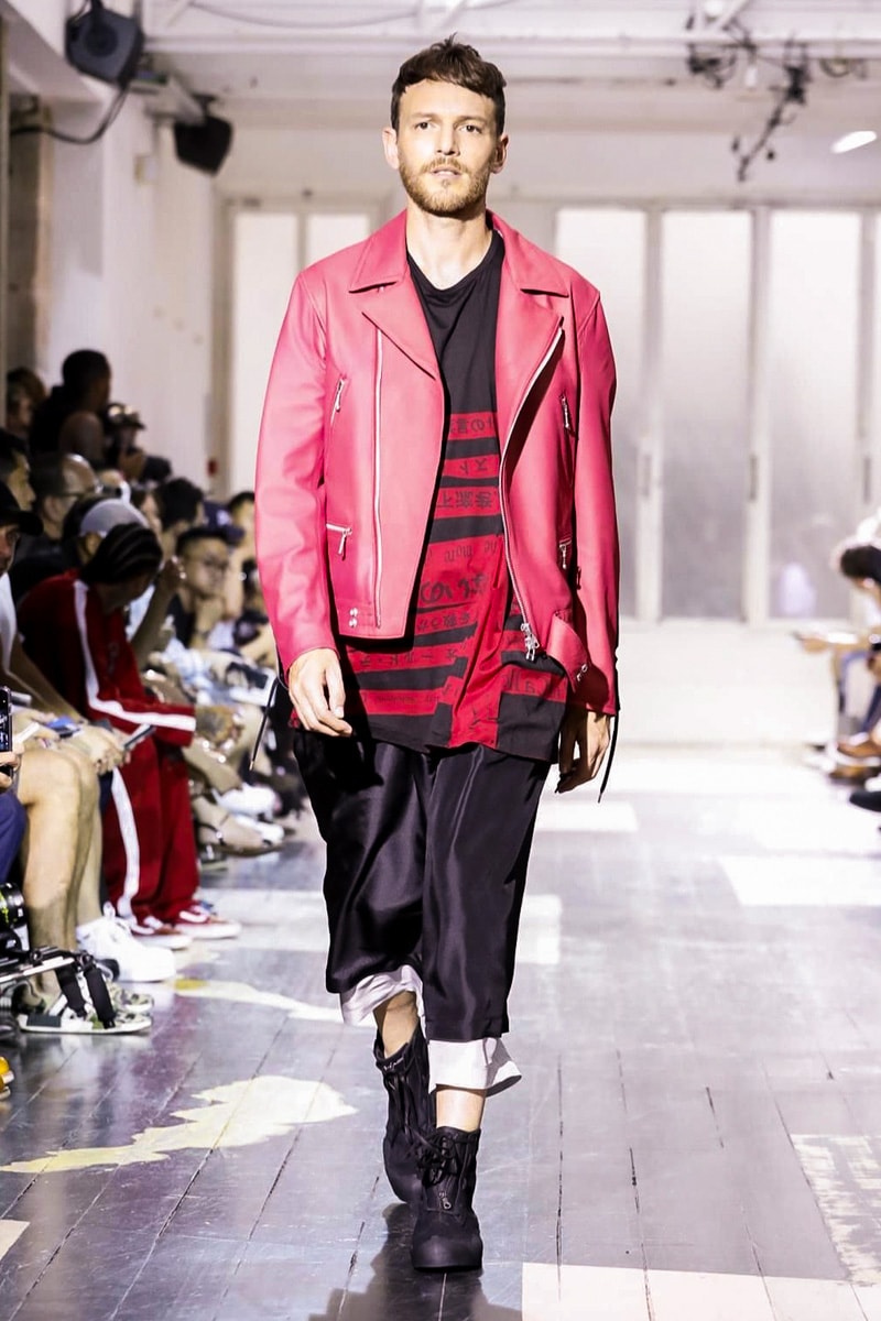 Yohji Yamamoto 2018 Spring Summer Collection Paris Fashion Week Men's Runway Show