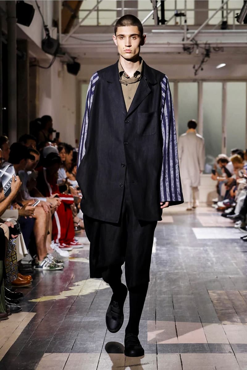 Yohji Yamamoto 2018 Spring Summer Collection Paris Fashion Week Men's Runway Show