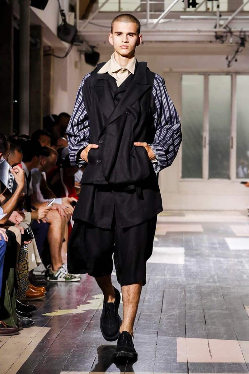 Yohji Yamamoto 2018 Spring Summer Collection Paris Fashion Week Men's Runway Show