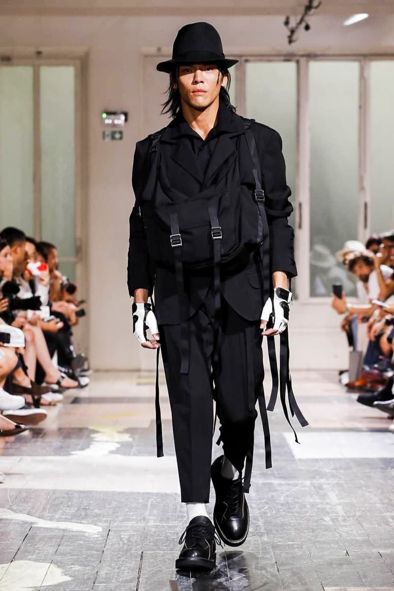 Yohji Yamamoto 2018 Spring Summer Collection Paris Fashion Week Men's Runway Show