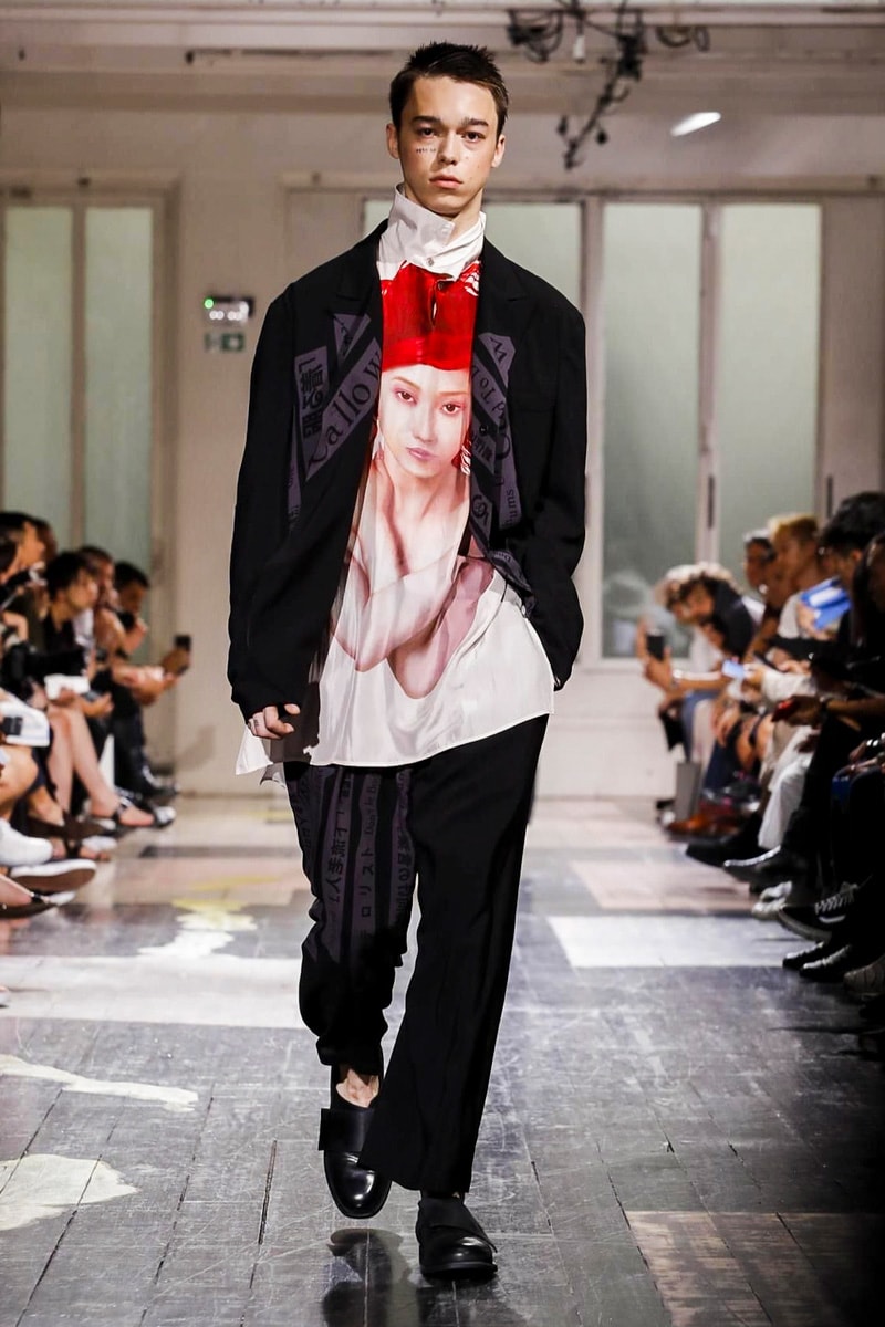 Yohji Yamamoto 2018 Spring Summer Collection Paris Fashion Week Men's Runway Show