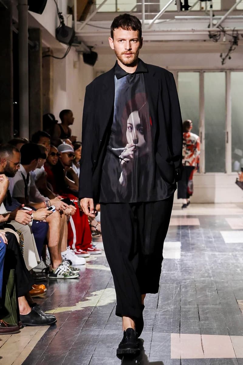 Yohji Yamamoto 2018 Spring Summer Collection Paris Fashion Week Men's Runway Show