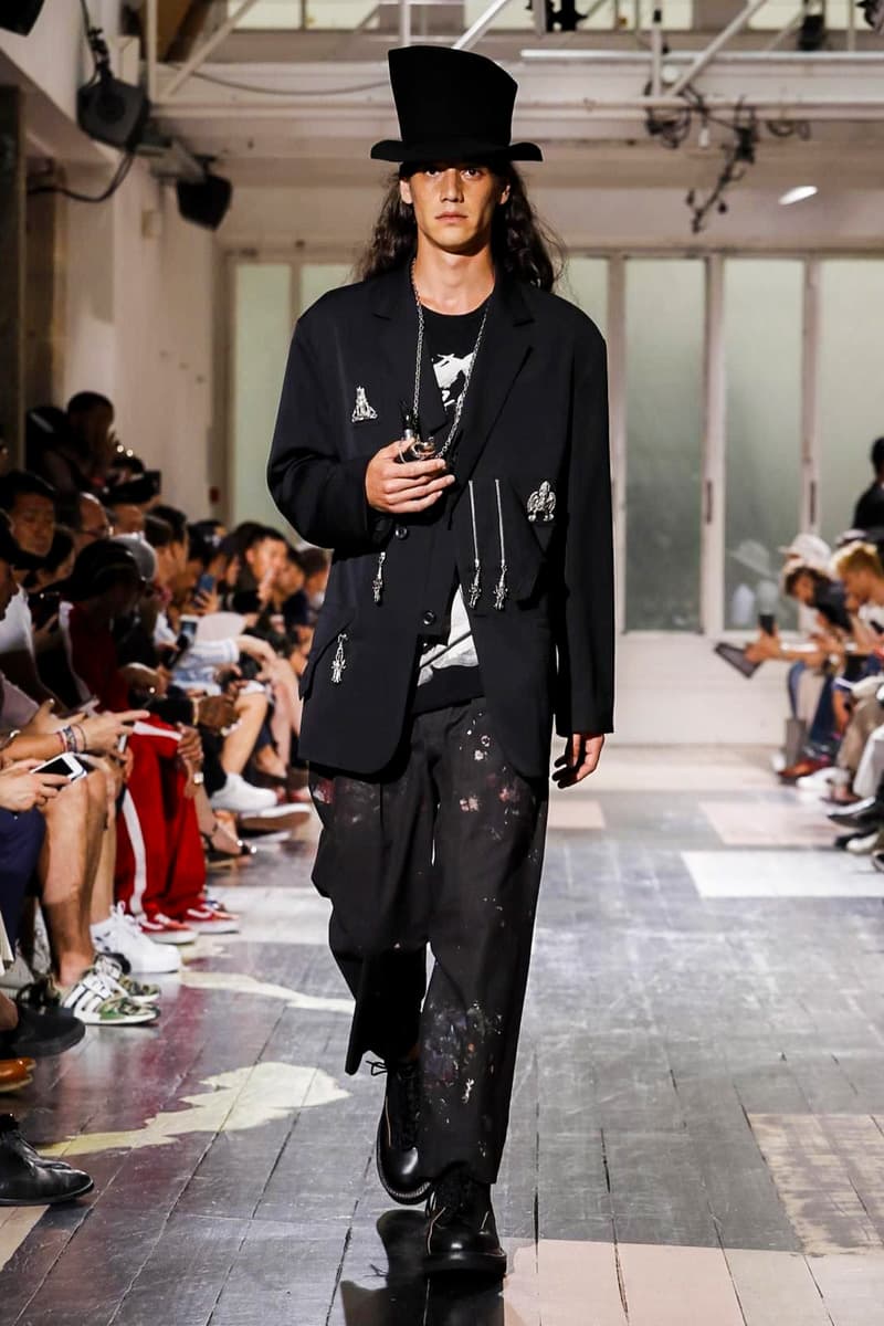 Yohji Yamamoto 2018 Spring Summer Collection Paris Fashion Week Men's Runway Show