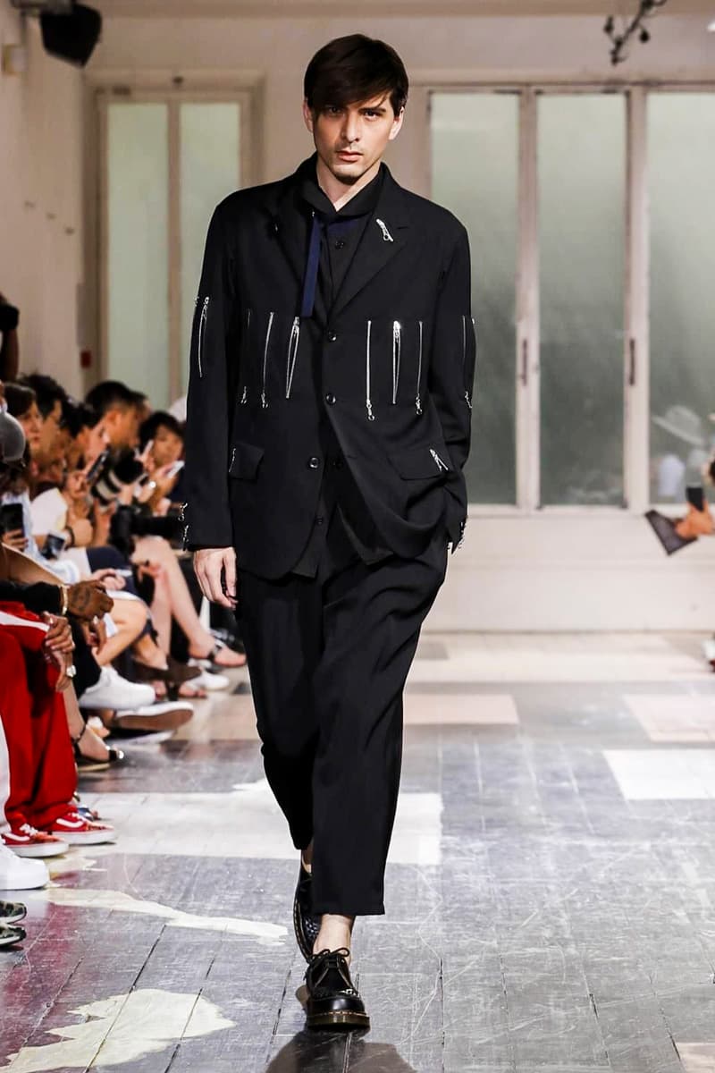 Yohji Yamamoto 2018 Spring Summer Collection Paris Fashion Week Men's Runway Show