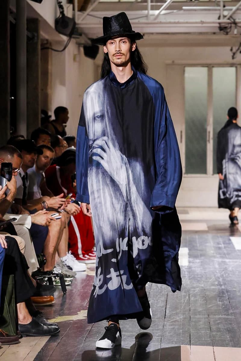 Yohji Yamamoto 2018 Spring Summer Collection Paris Fashion Week Men's Runway Show