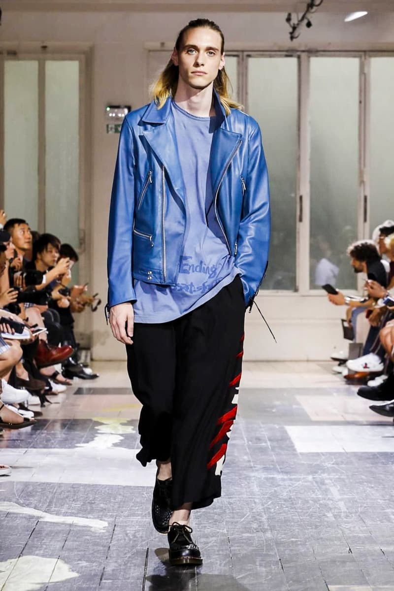 Yohji Yamamoto 2018 Spring Summer Collection Paris Fashion Week Men's Runway Show