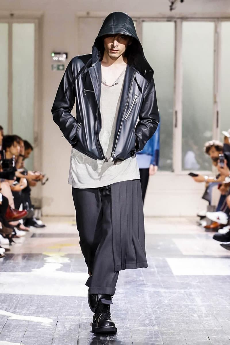 Yohji Yamamoto 2018 Spring Summer Collection Paris Fashion Week Men's Runway Show