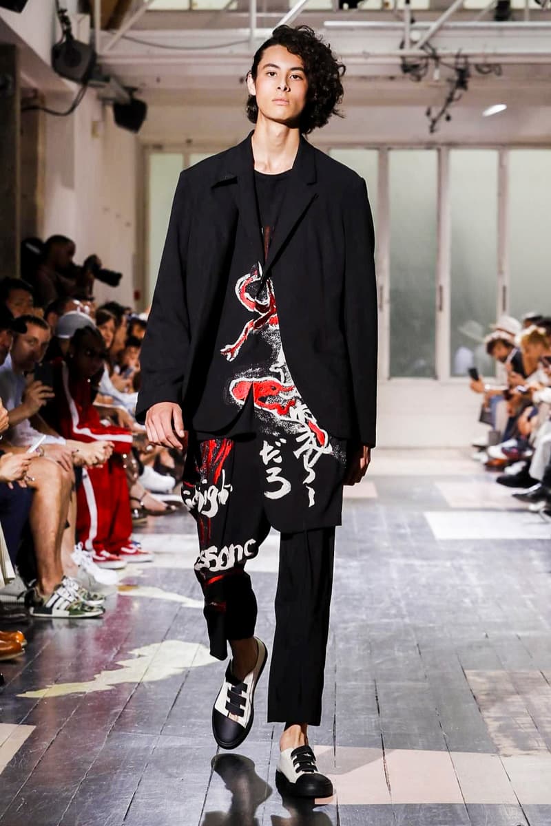 Yohji Yamamoto 2018 Spring Summer Collection Paris Fashion Week Men's Runway Show